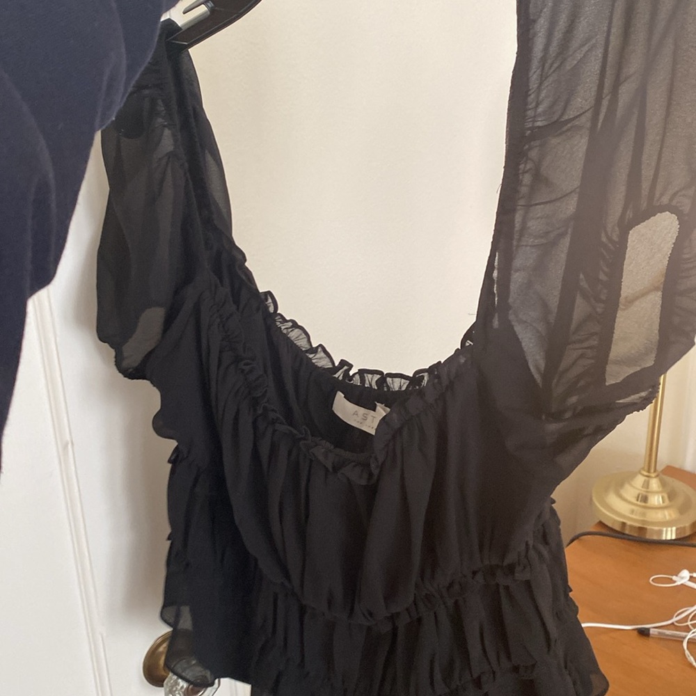 Astr the label black blouse
